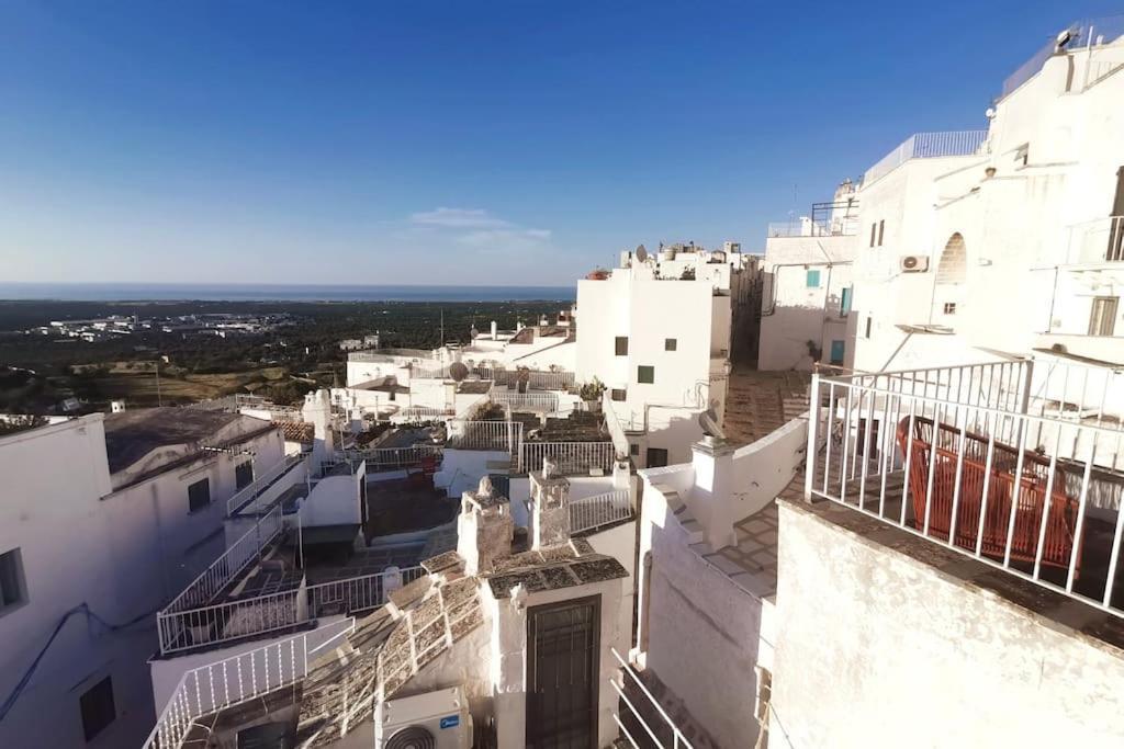 Casa Dei Levantini, Sea View, Wonderful Terrace In Old Town オストゥーニ エクステリア 写真